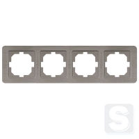 Рамка на 4 поста гориз\верт. монтаж Arvia Electric Lavin Медь (21 28 4000 024)